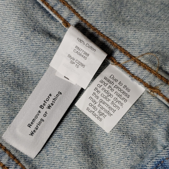 NWT Madewell Light Wash Denim Jean Vest - Picture 10 of 12